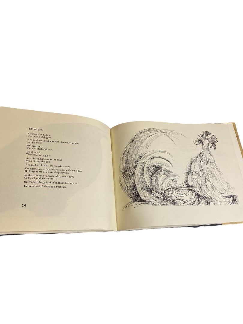 Cave Birds : An Alchemical Cave Drama Hardcover Book Ted Hughes