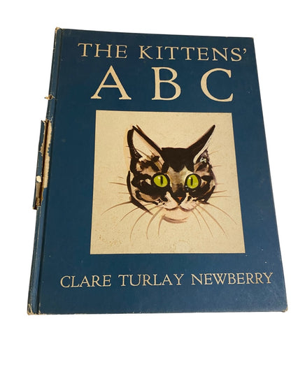 Vintage Scrap Junk Journal Ephemera Book The Kittens ABCs