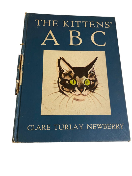 Vintage Scrap Junk Journal Ephemera Book The Kittens ABCs