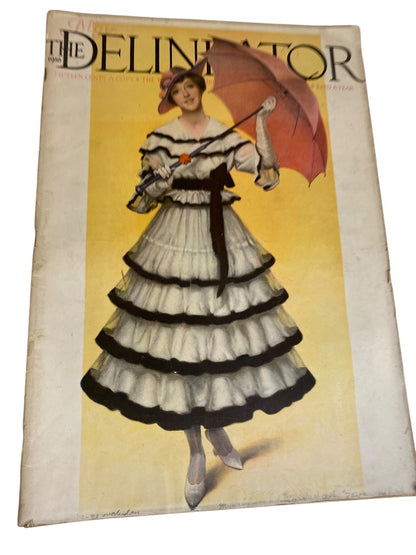 Antique The Delineator Magazine June 1916 Butterick Publishing
