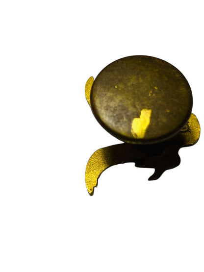 Vintage F.O.E.  Fraternal Order of the Eagle Lapel Pin Badge Screwback .75"