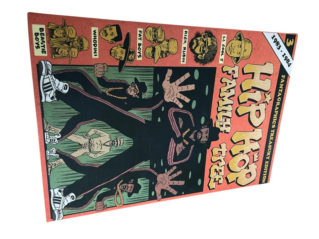 Set of 3 Fanta Graphics Treasury Edition Hip Hop Family Tree #1-3 Paperback Books Ed Piskor