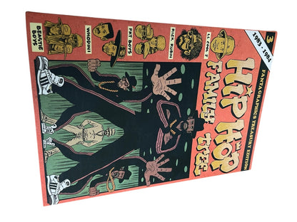 Set of 3 Fanta Graphics Treasury Edition Hip Hop Family Tree #1-3 Paperback Books Ed Piskor