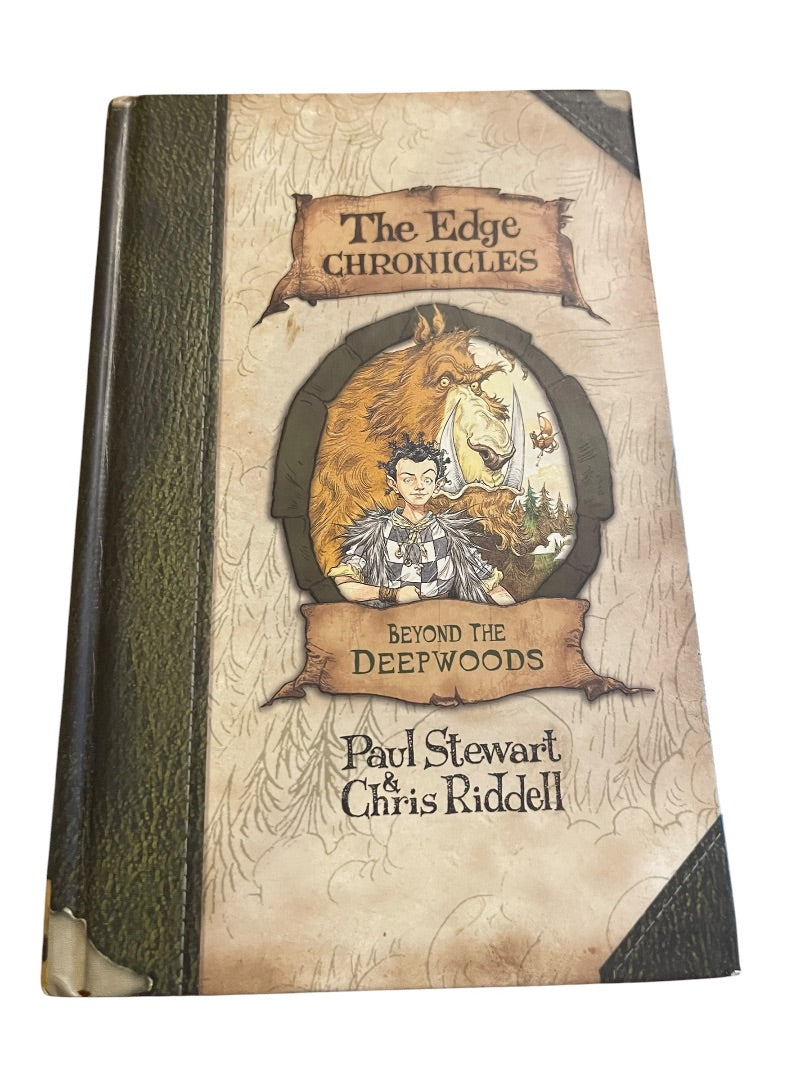 Set of 4 The Edge Chronicles Paul Stewart & Chris Riddell #1-4 Hardcover Books