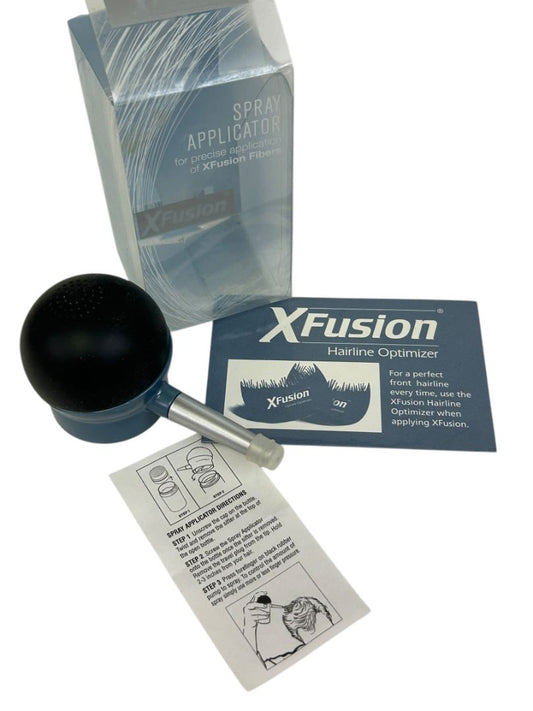 XFusion Hairline Optimizer and Spray Applicator for Xfusion Fibers New
