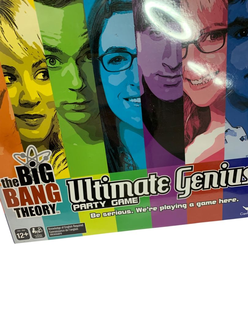 Spin Master The Big Bang Theory Ultimate Genius Party Game Brand New Sealed