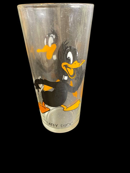 Daffy Duck Vintage Pepsi Collector Series Glass Warner Bros  1973