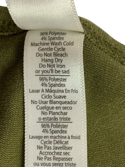 Size Small LulaRoe Womens Olive Green Scoop Neck Long Sleeve Tshirt