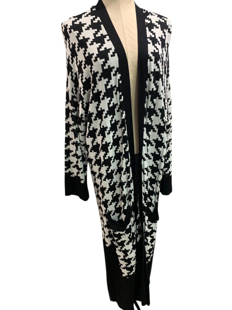 Size 3X Monroe and Main Womens Duster Cardigan Sweater Pockets