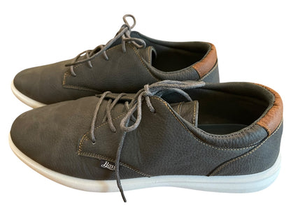 Size 13M Bass Relax Lace Up Mens Shoes 713623-K361 Charcoal Tan
