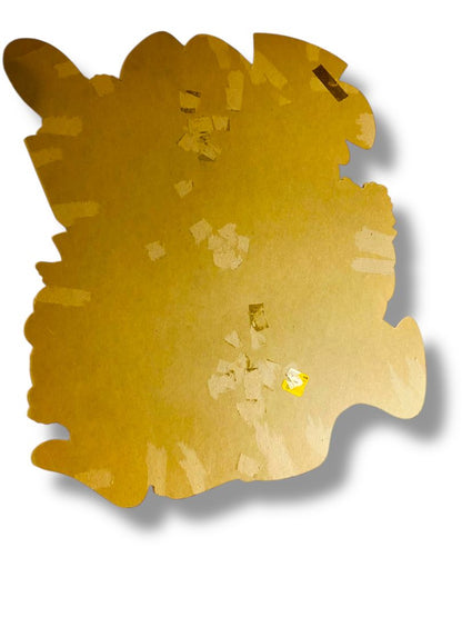 Vintage Dennison Bunny Rabbit Couple  Diecut  16" Retro Easter