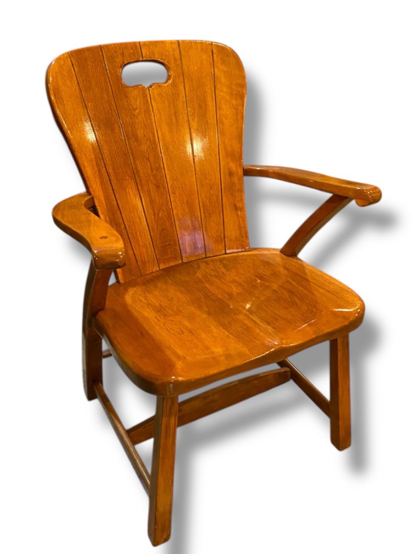 Vintage Heywood Wakefield Priscilla Cowboy Chair Sturdy Solid