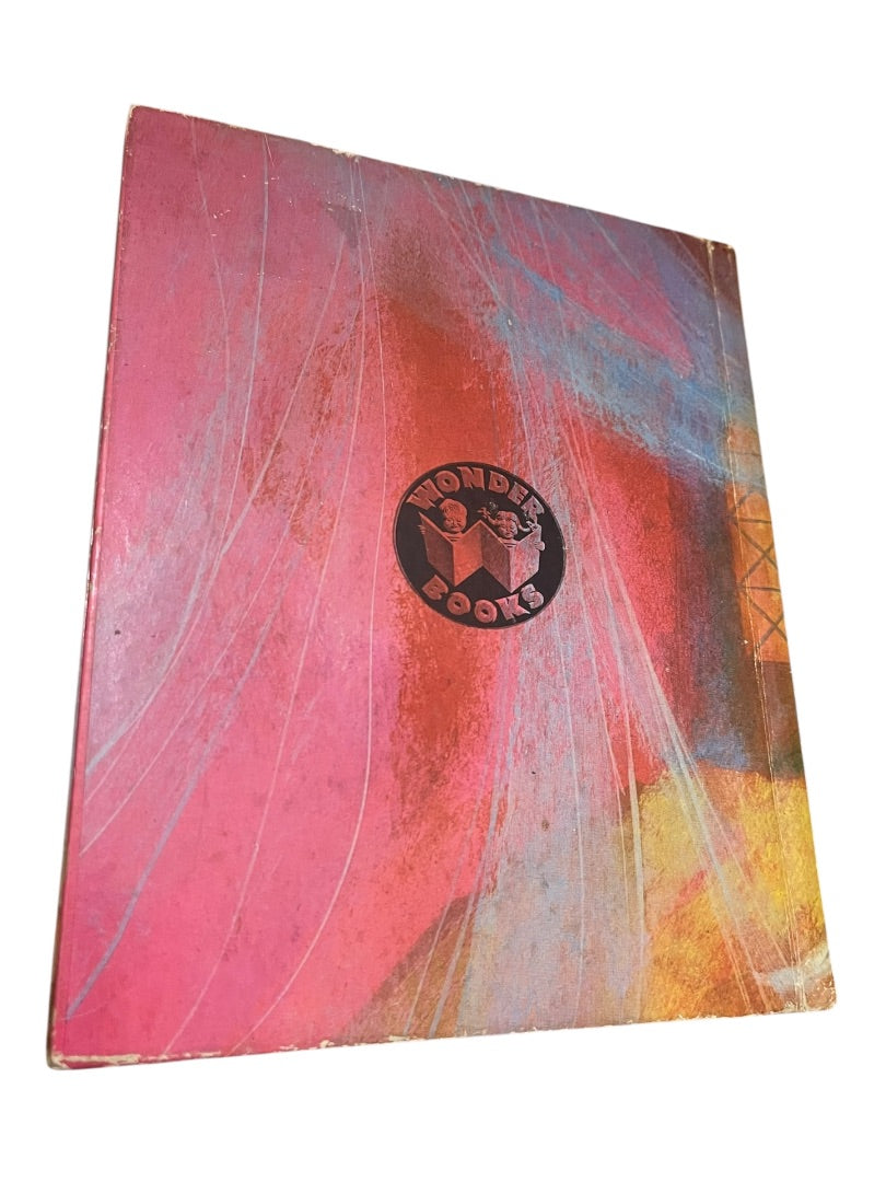 Vintage Sleeping Beauty Wonder Books 1956 Hardcover