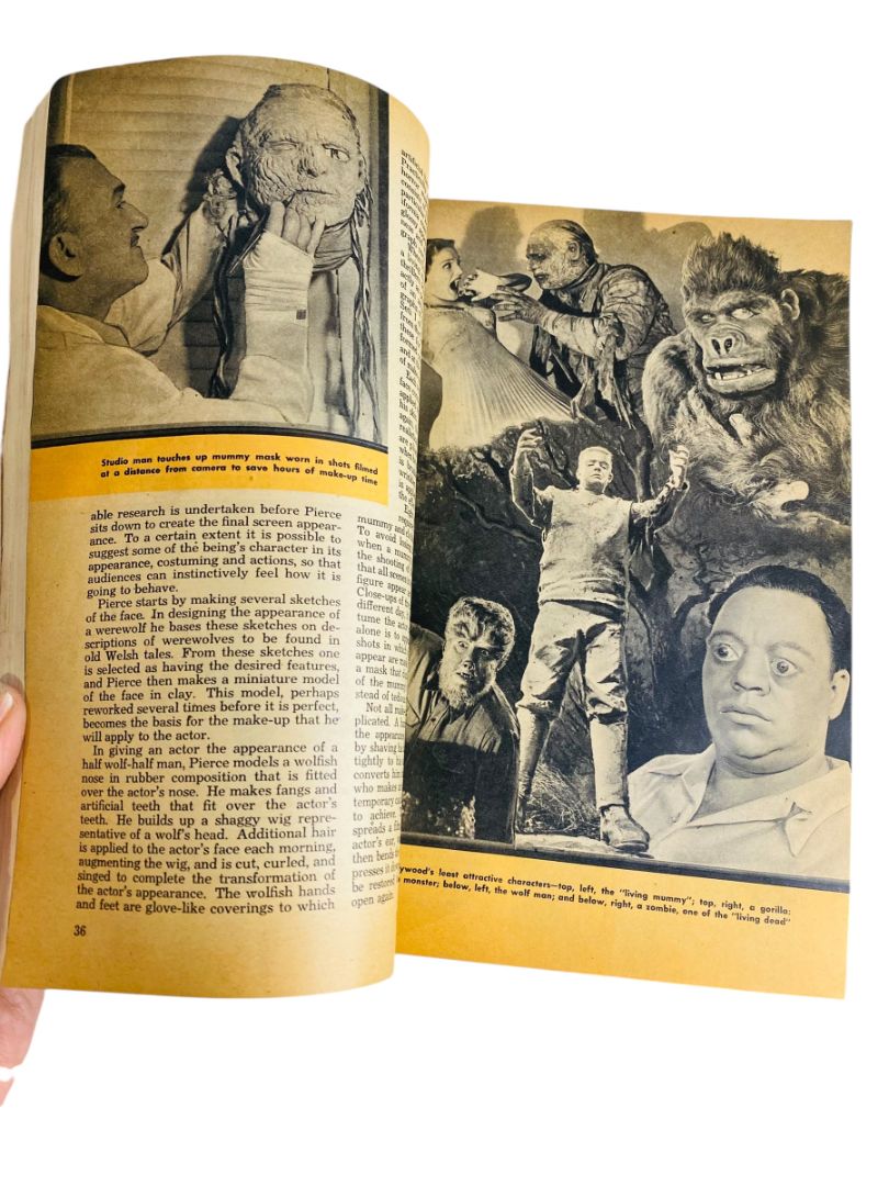 Popular Mechanics Magazine - May 1945 Skid Loader Aleutian WW2 Patrols