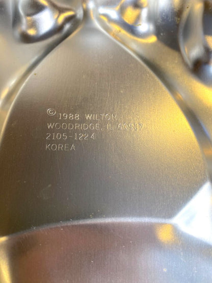 1988 Wilton Rudy Reindeer Cake Pan Mold Christmas 2105-1224