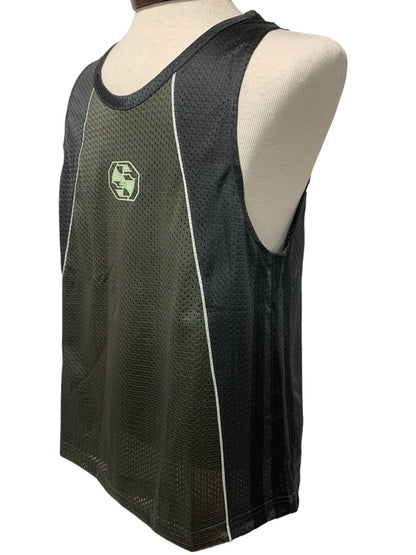 Small Adidas New Worldwide Hoops Creator 365 Tank Top Gender Neutral Utility Grey HK7057