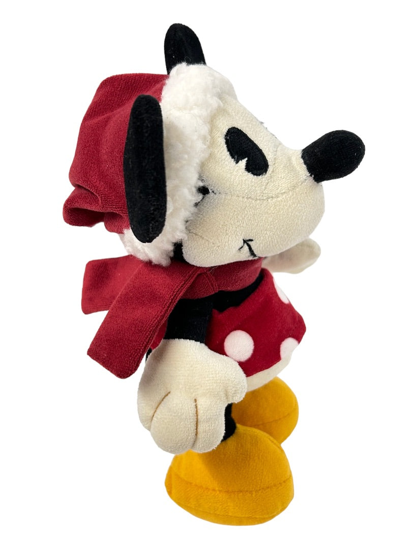 Disney Store Minnie Mouse Holiday Christmas 8" Pie Eyed Plush