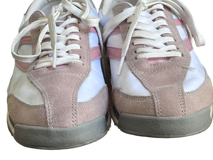9 TRETORN Women's Rawlins Retro Sneaker Shoes Blush White