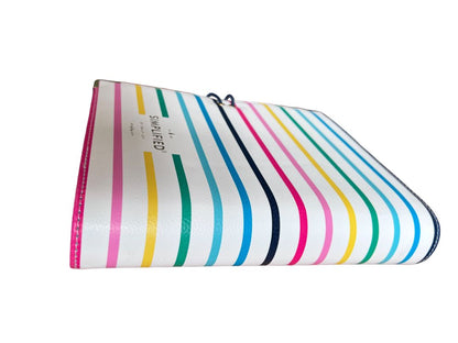 Simplified Emily Ley HAPPY STRIPE Planner Binder ONLY use with Simplified System