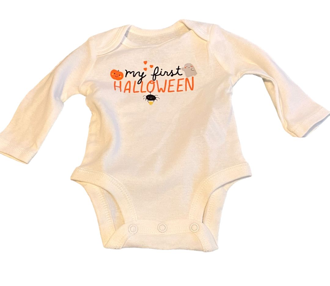 3M Halloween Long Sleeve Two Piece Jack-O-Lantern NWT Pant Set