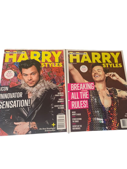 The Ultimate Guide to Harry Styles Set of 2 Magazines Music Spotlight 2021 2022