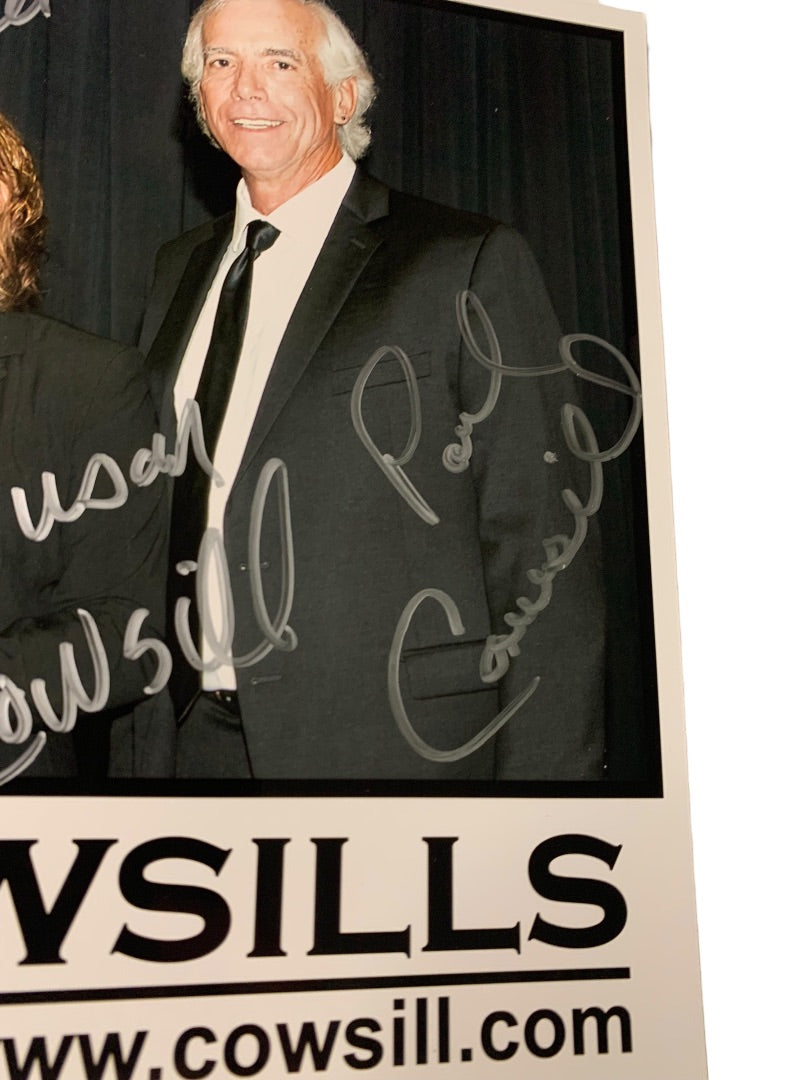 The Cowsills Autographed Photo Signed Personalized Bob Susan Paul Cowsill 8x10