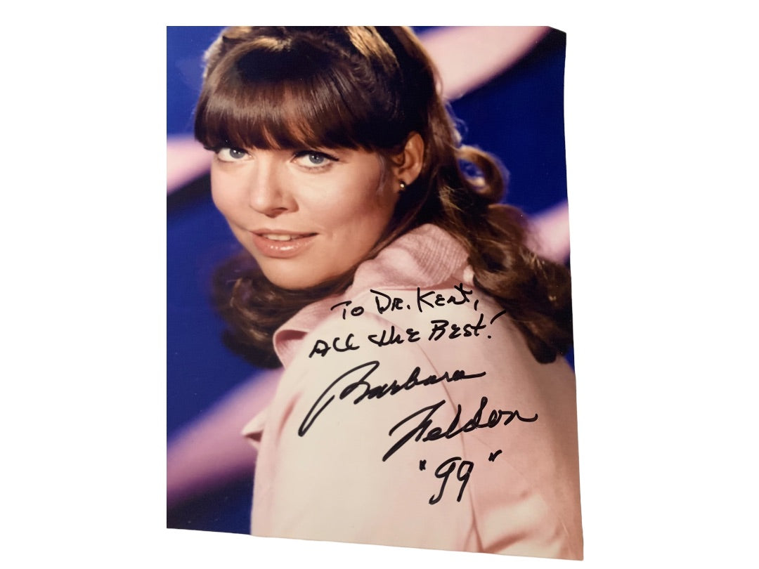 Signed Barbara Feldon "99" 8x10 Photo Personalized Autograph