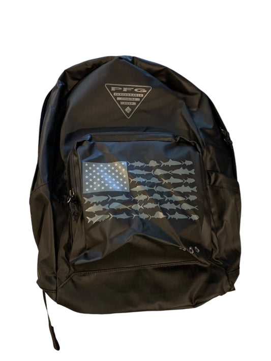 Columbia New PFG PHG ZigZag 22L Backpack Black American Flag