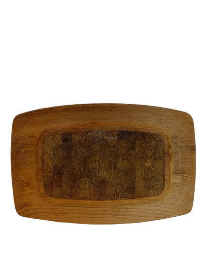 Dansk Jens Quistgaard IHQ Teak Cutting Board 1970s 18 x 12 Inches