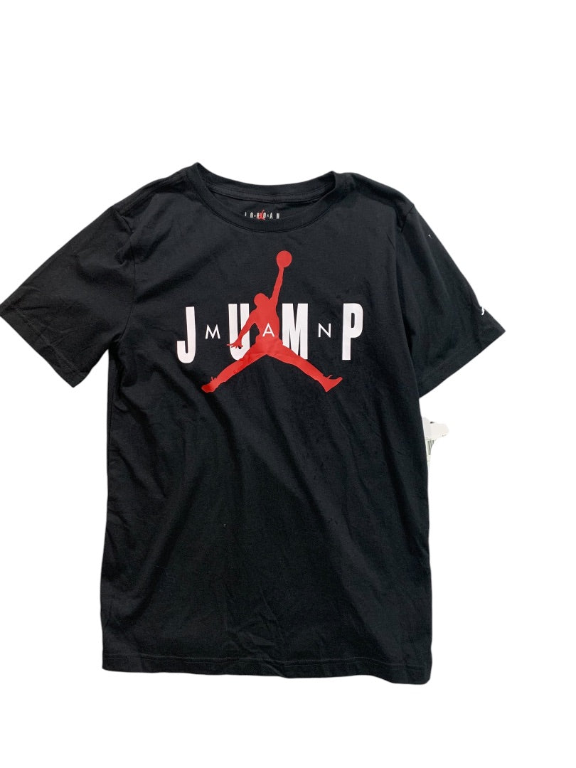 XL Jumpman Air Jordoan Boys New Black Short Sleeve Tshirt 956869-023