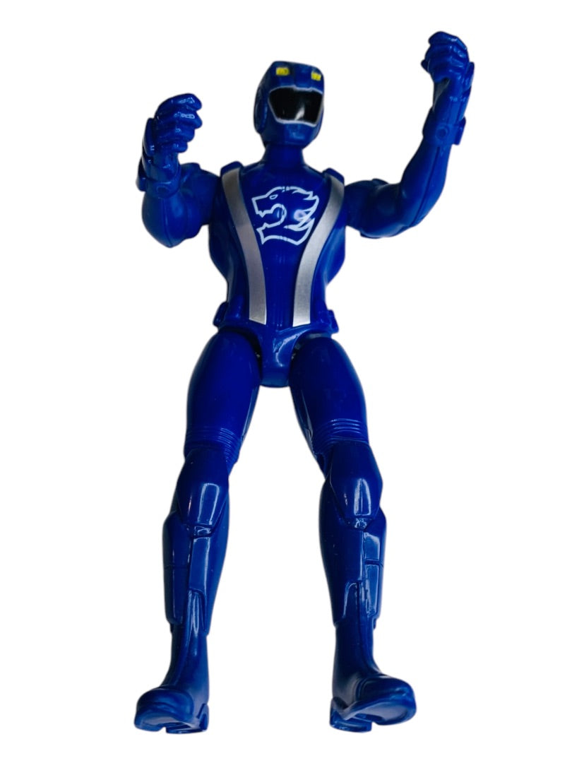 Bandai 2008 Blue Lion Power Ranger Action Figure Toy 5.5 Inch 1609