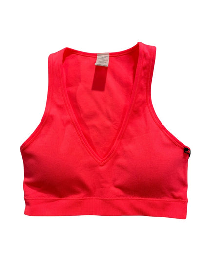 Small Calvin Klein Performance Neon Pink Sports Bra Medium Impact New