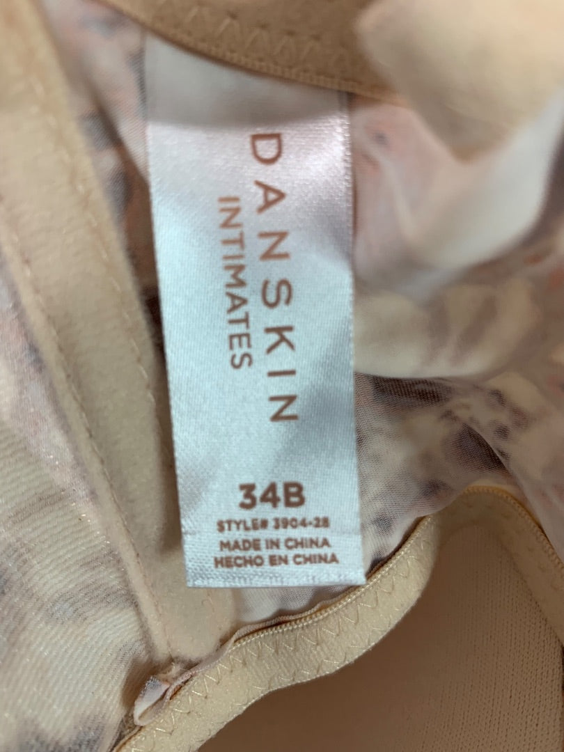 34B Danskin Intimates New Bra Pullover DS3904 Wire Free Padded