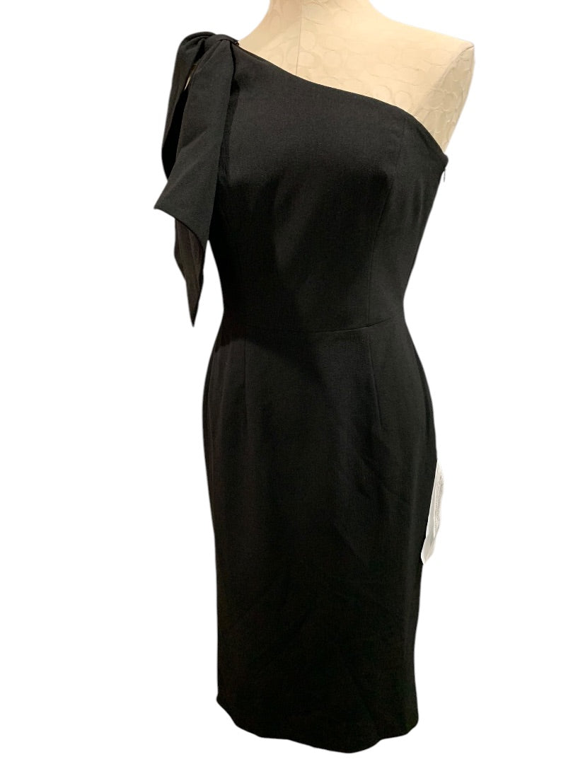 Medium Dress The Population New Black Dress Tiffany Asymmetrical Bow Conshy Consignment Medium Dress The Population New Black Dress Tiffany Asymmetrical Bow Conshy Consignment