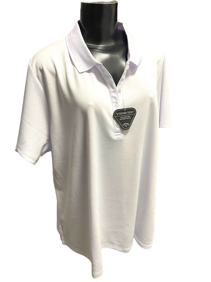 3X Callaway Opti-Dri Swing Tech Womens New Golf Shirt Pale Lavender