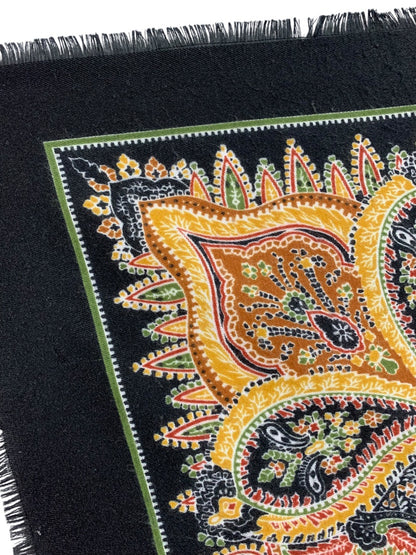 Lightweight Scarf Raw Edge 34 Inches Square