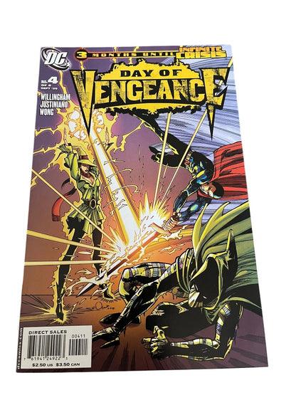 DC Day of Vengeance #1-6 Willingham Justiniano Wong