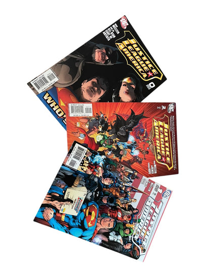 DC Justice League of America #0-2 Meltzer Benes Hope