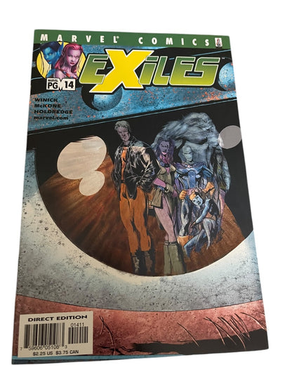 Marvel Comics Exiles #12-14 Winick McKone Holdredge