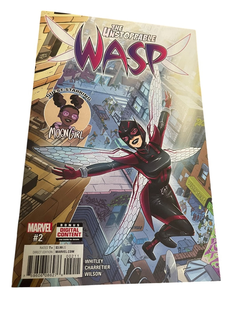 Marvel The Unstoppable Wasp #1 & 2  Whitley Charretier Wilson