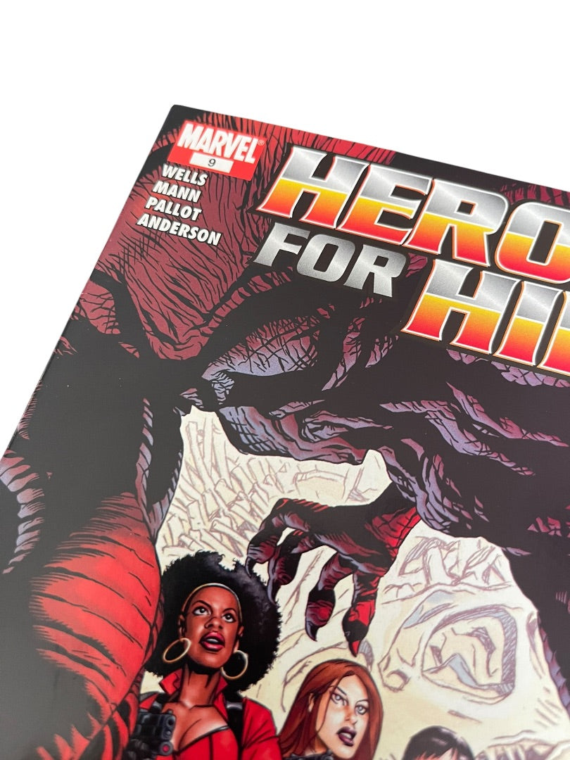 Marvel Heroes For Hire #9 2007 Wells Mann Pallot Anderson