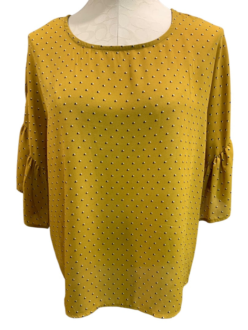 Small Bobeau Womens Loose Fit Pullover Blouse Shirt Pattern