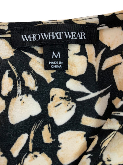 Medium Who What Wear Womens Sleeveless Pullover Blouse Shirt