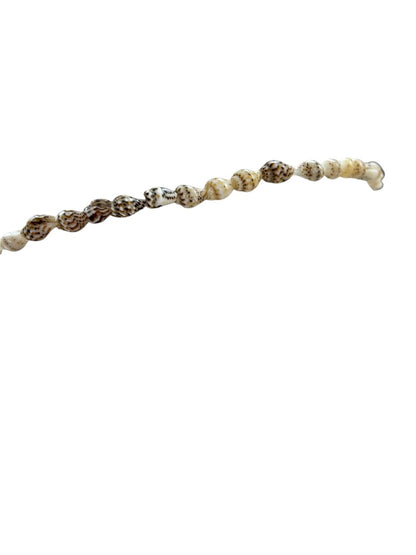 Shell Necklace Beach Overhead Seashells Strand String 34 Inch