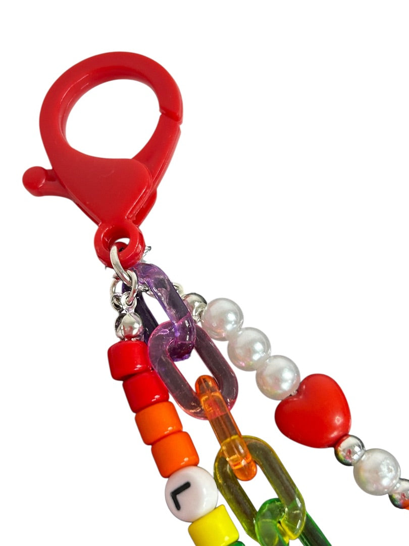 Claires New Disney Clip Beaded Mickey Mouse Pride Collection 6 Inch