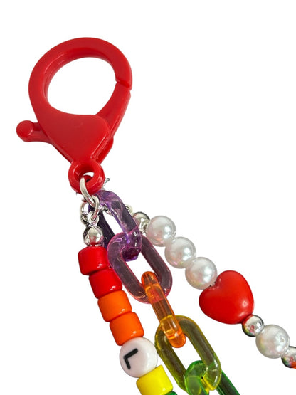 Claires New Disney Clip Beaded Mickey Mouse Pride Collection 6 Inch