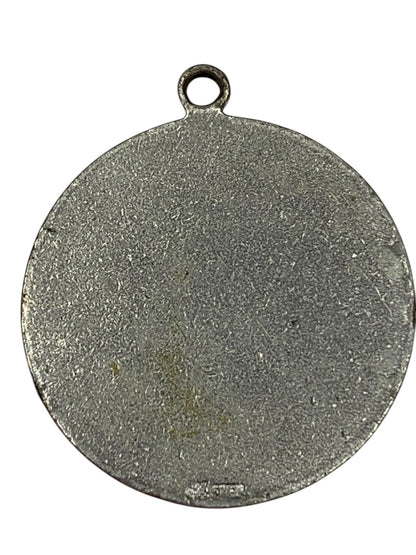 Silvertone Vintage Charm Childrens Center Department of Welfare City 1.1 Inch