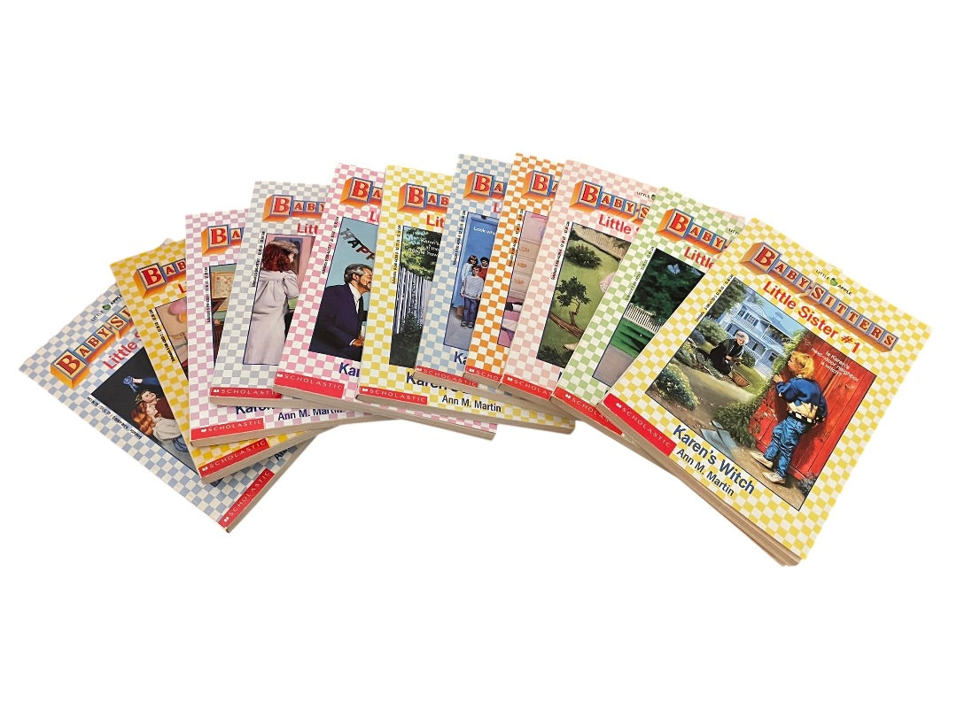 Set of 11 Baby Sitters Little Sister #1-11 Ann M Martin Paperback
