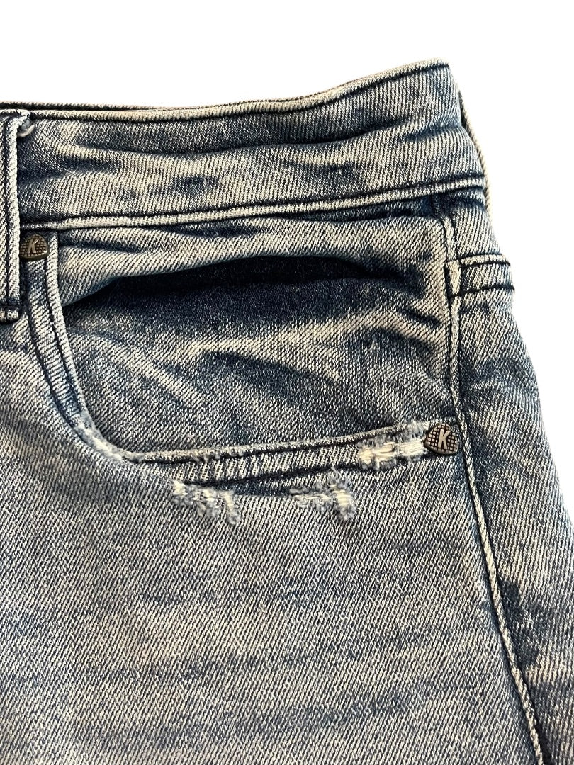 Size 4 KUT From the Kloth Distressed Denim Jean Shorts Womens