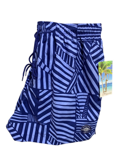 XL Panama Jack Mens New Swim Trunks 16" Bathing Suit Blue